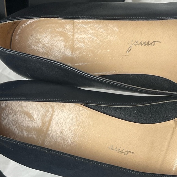 Vintage Preloved Classic Salvatore Ferragamo Vara Bow Leather Heel Shoes - Picture 7 of 17